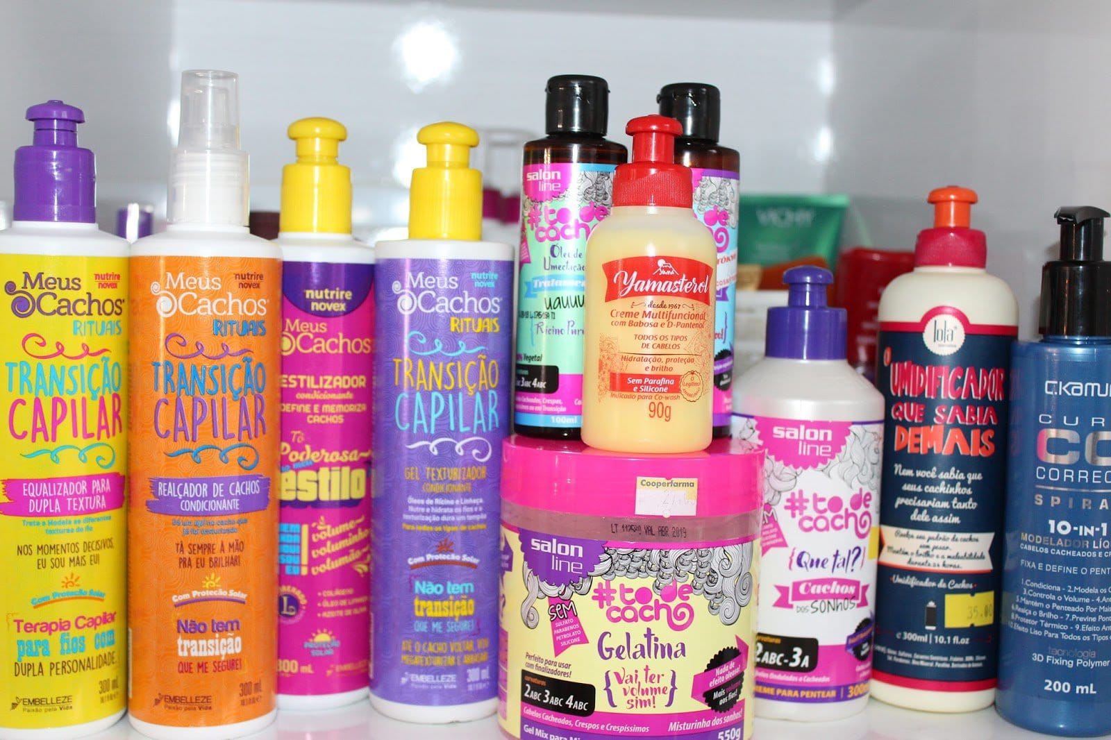 cosméticos para cabelo da Salon line , imagem retirada do google